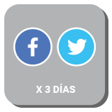 Redes Sociales - Facebook y Twitter