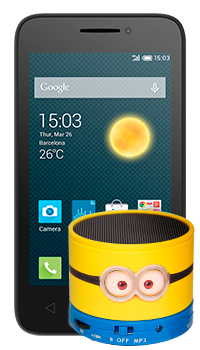 Alcatel OT4013 Pixi 3 4 Minions